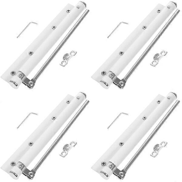 Automatic garage door closers, 4 pieces, spring automatic closing