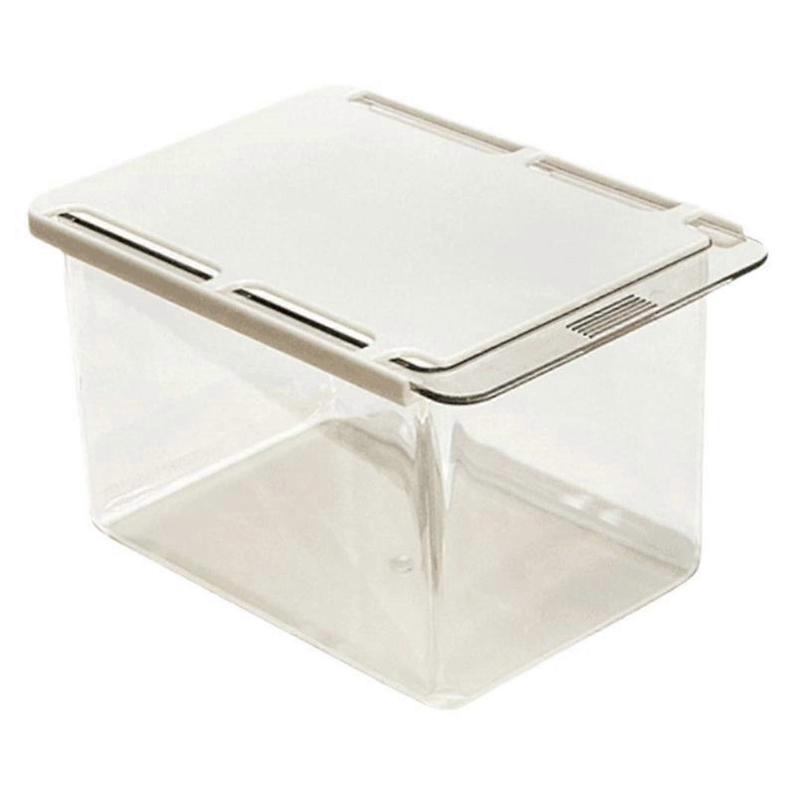 See-through Sliding Drawer Bathroom Container for Makeup Pads Cotton Swabs Dresser Placement Multicolor