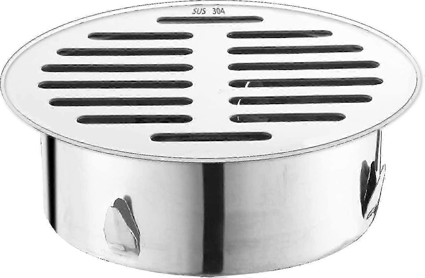 ステンレス製床ドレン、目詰まり防止バルコニードレン、取り外し可能なスチールフィルター(160mmフラット)