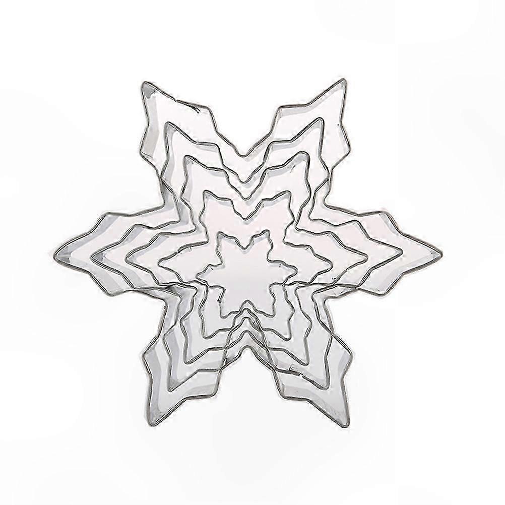 Mini Snowflake Cookie Cutters for Holiday Baking