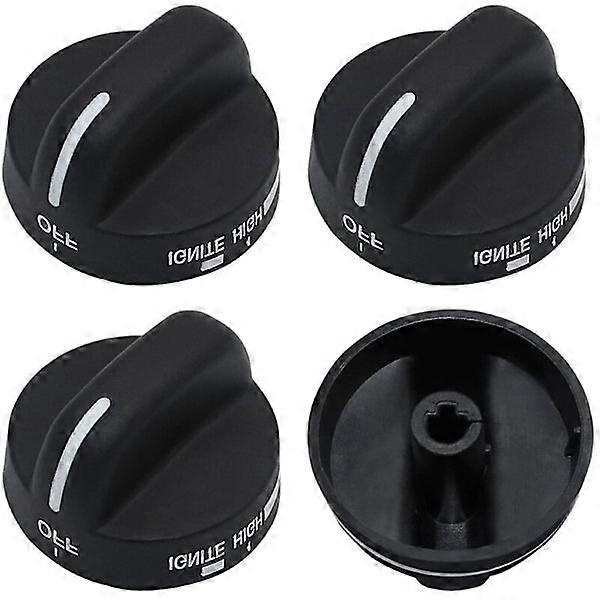 4X WP8273103 Stove Control Knob Replaces WP8273103 AP6012363 Black