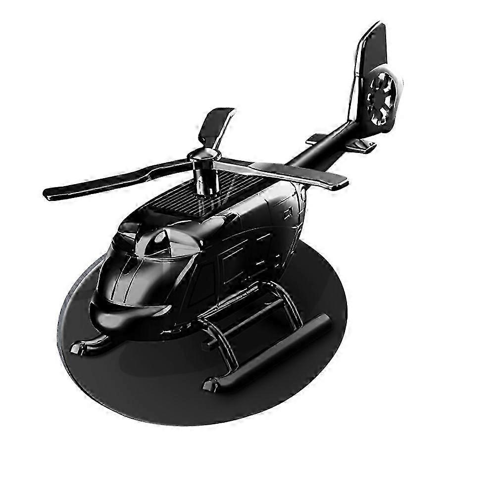 solar helicopter air freshener for car with fragrance diffuser