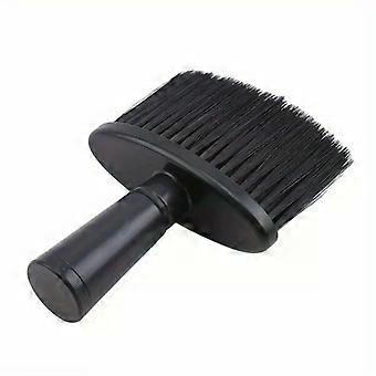 Hair styling brush with ergonomic design for cleaning hard-to-reach hair