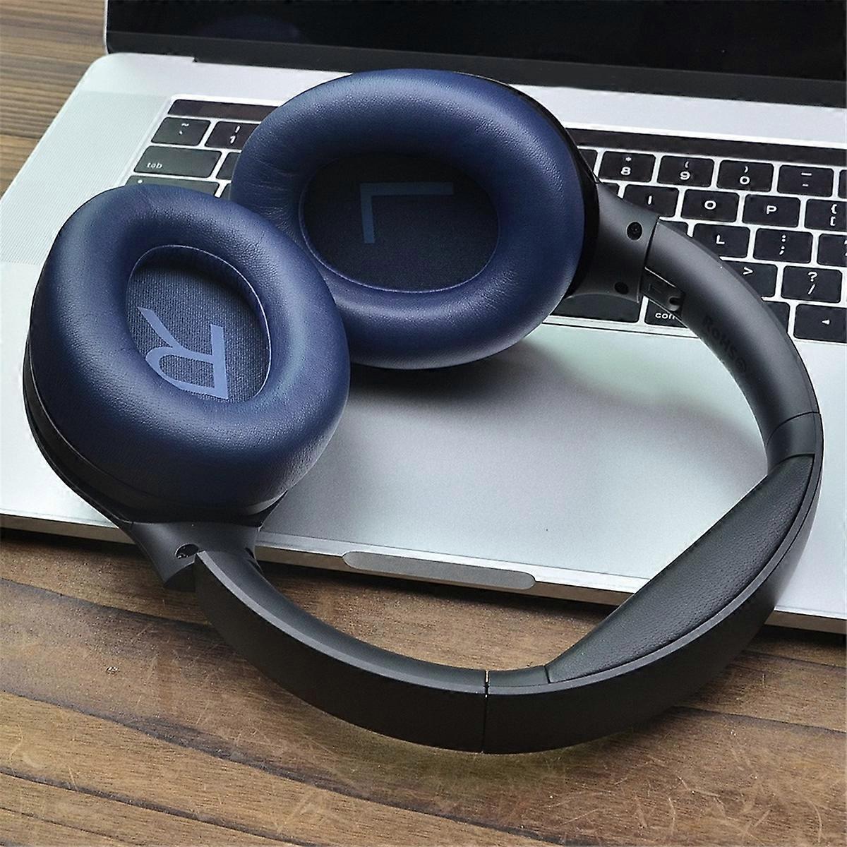 For HT2 Headphone Earpad Replacement Protective Cushion Covers for Enhanced Comfort and Durability Blue