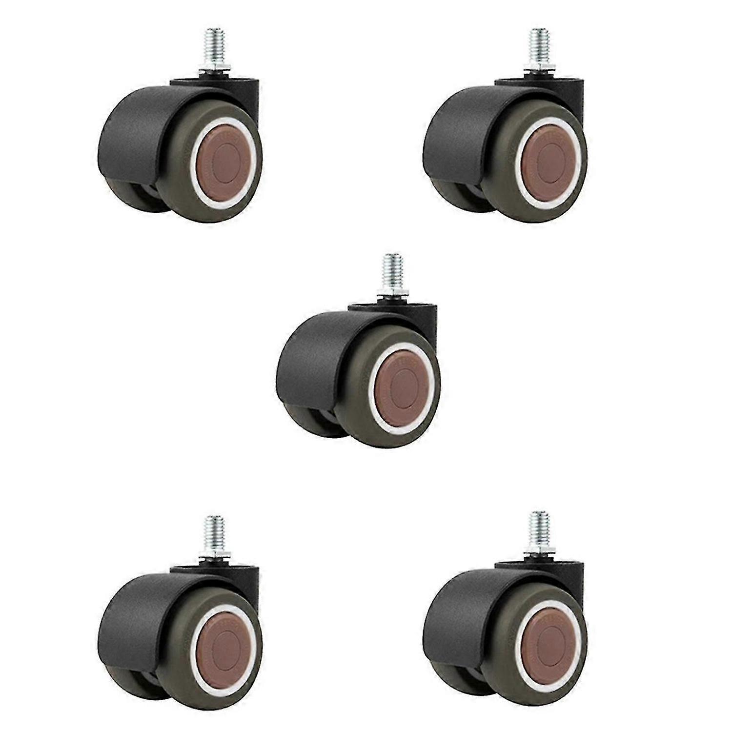 5Pcs Premium 2Inch Office Chair Caster Wheels