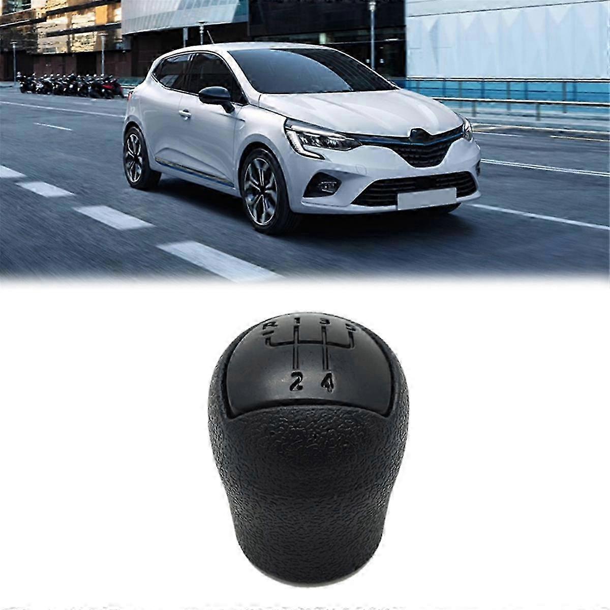 Black Gear Lever Stick Shift Knob for Kangoo 2006-2008 Shift Knob 5 Speed