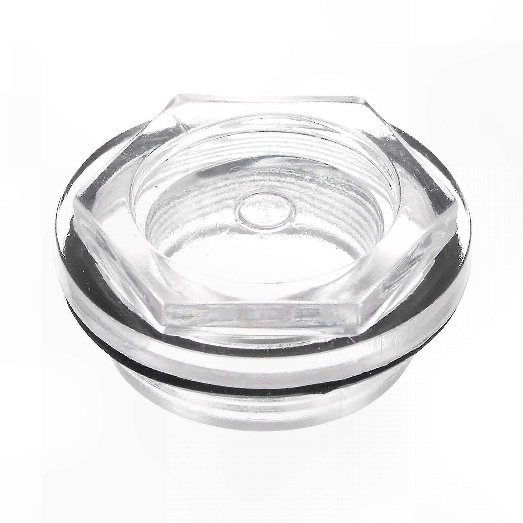 M36 x 1.5mm Oil Level Sight Glass for Air Compressors with Liquid Indicator Window