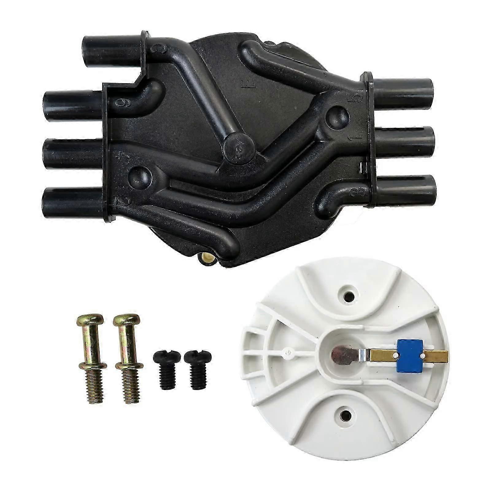 D328A D465 DR475 DR331 Brass Terminals Distributor Cap and Rotor Kit for 19962005 for Chevy Astro Distributor Cap and Rotor