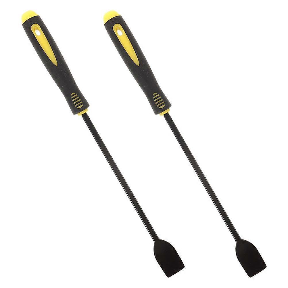 Multi Caulk Remover Tool with 10Pcs Heavy-Duty Glass Sealant Scrapers