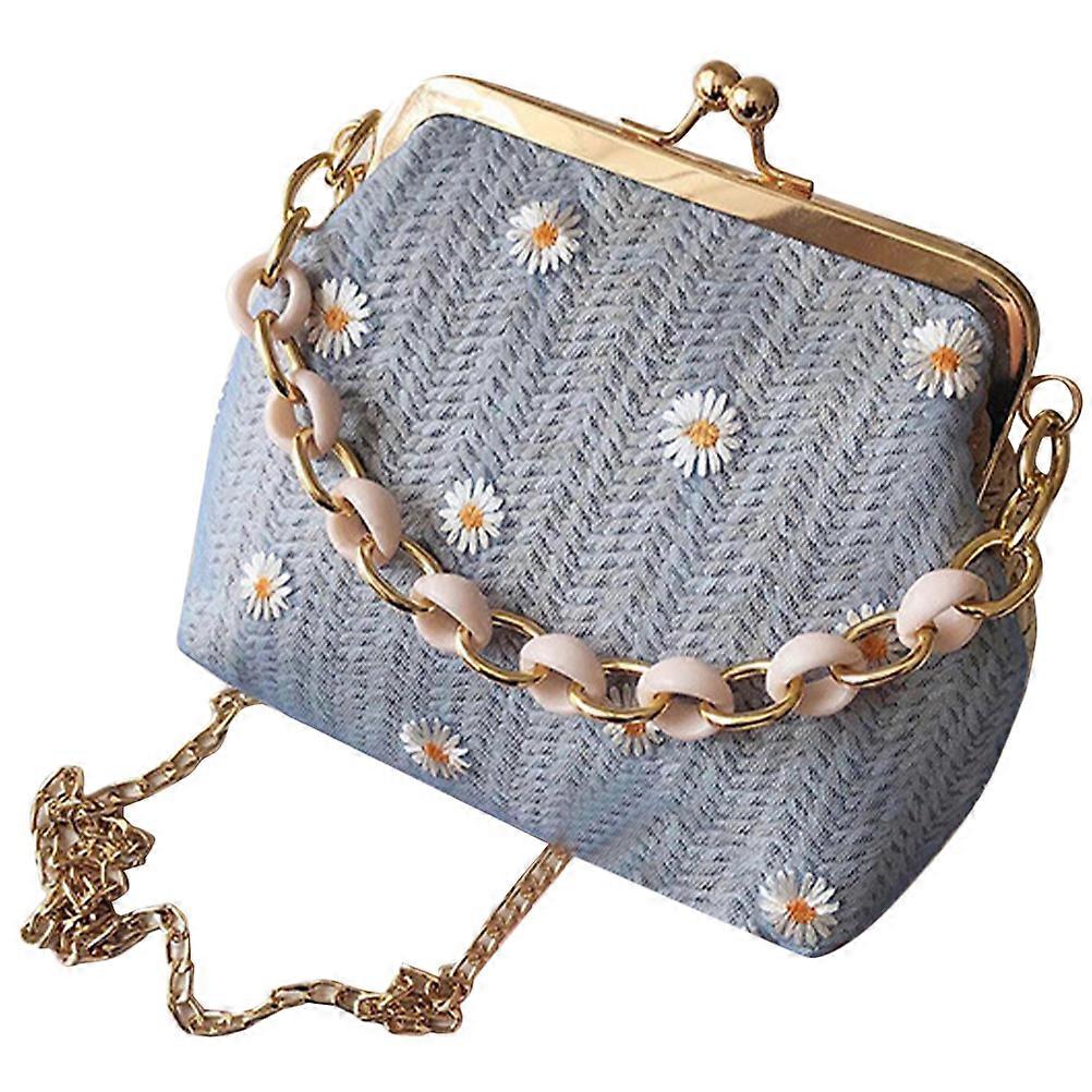 Straw Shoulder Bag Bohemia Style for Women Use 1Pcs Summer Beach Handbag