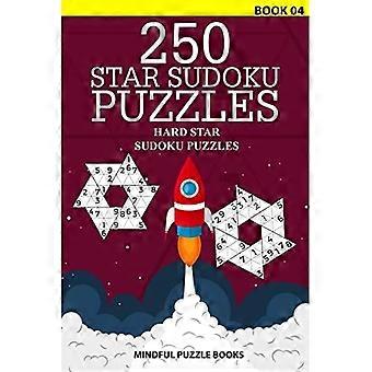 250 stjärna sudoku pussel : hård stjärna sudoku pussel
