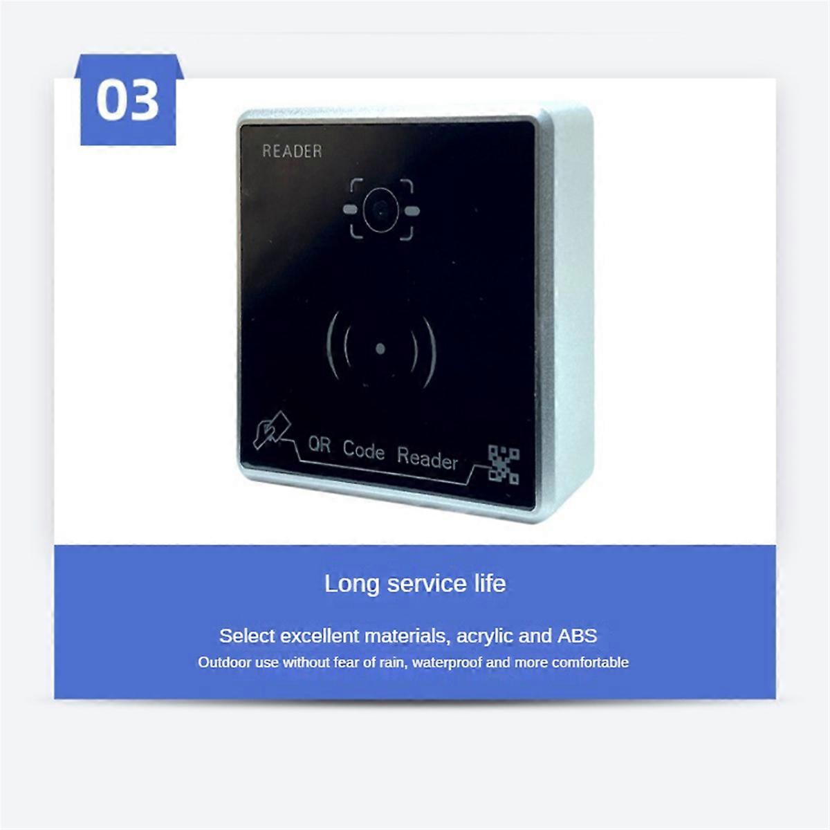 QR Code Reader Waterproof RFID Card Reader Access Control Card