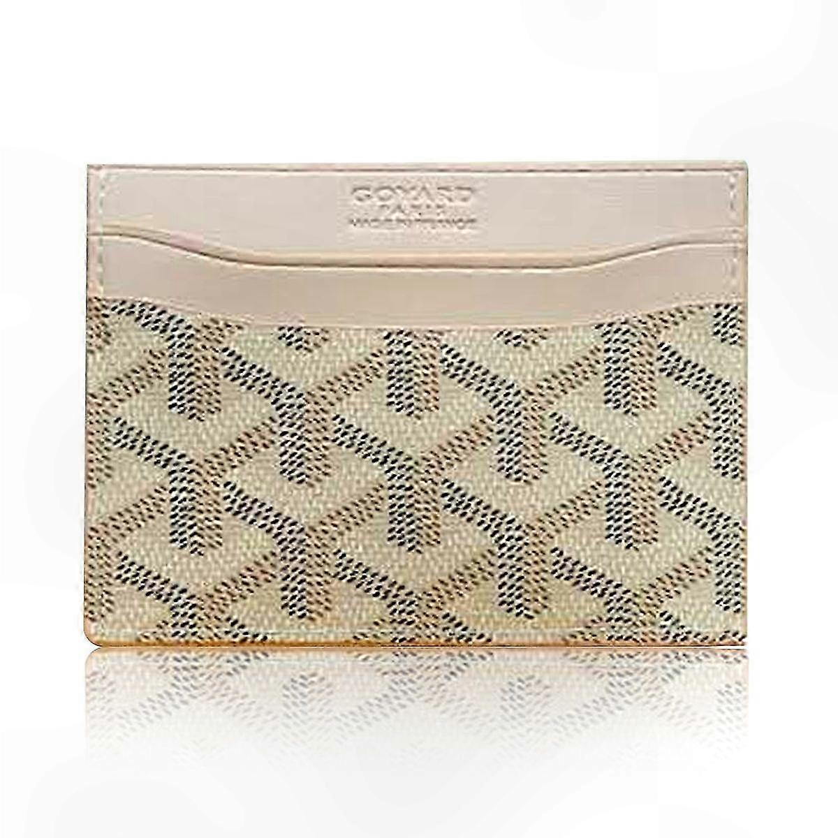 Slim Stylish Card Holder with Cowhide Design for Everyday Use