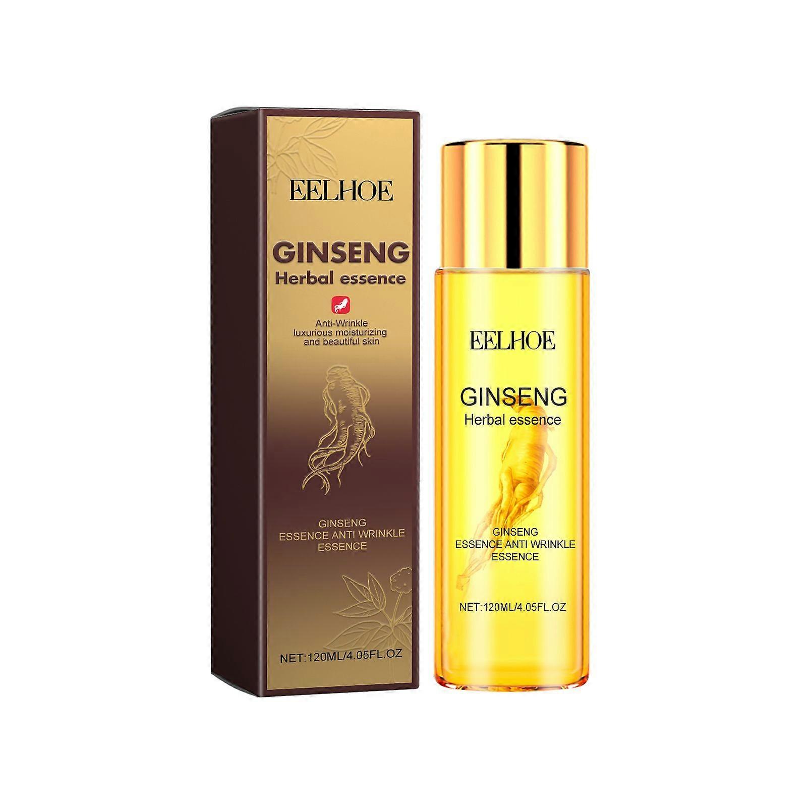 EELHOE Ginseng Essence Anti Wrinkle Essence, Wrinkles Firming Facial Skin Smooth And Tender And Elastic