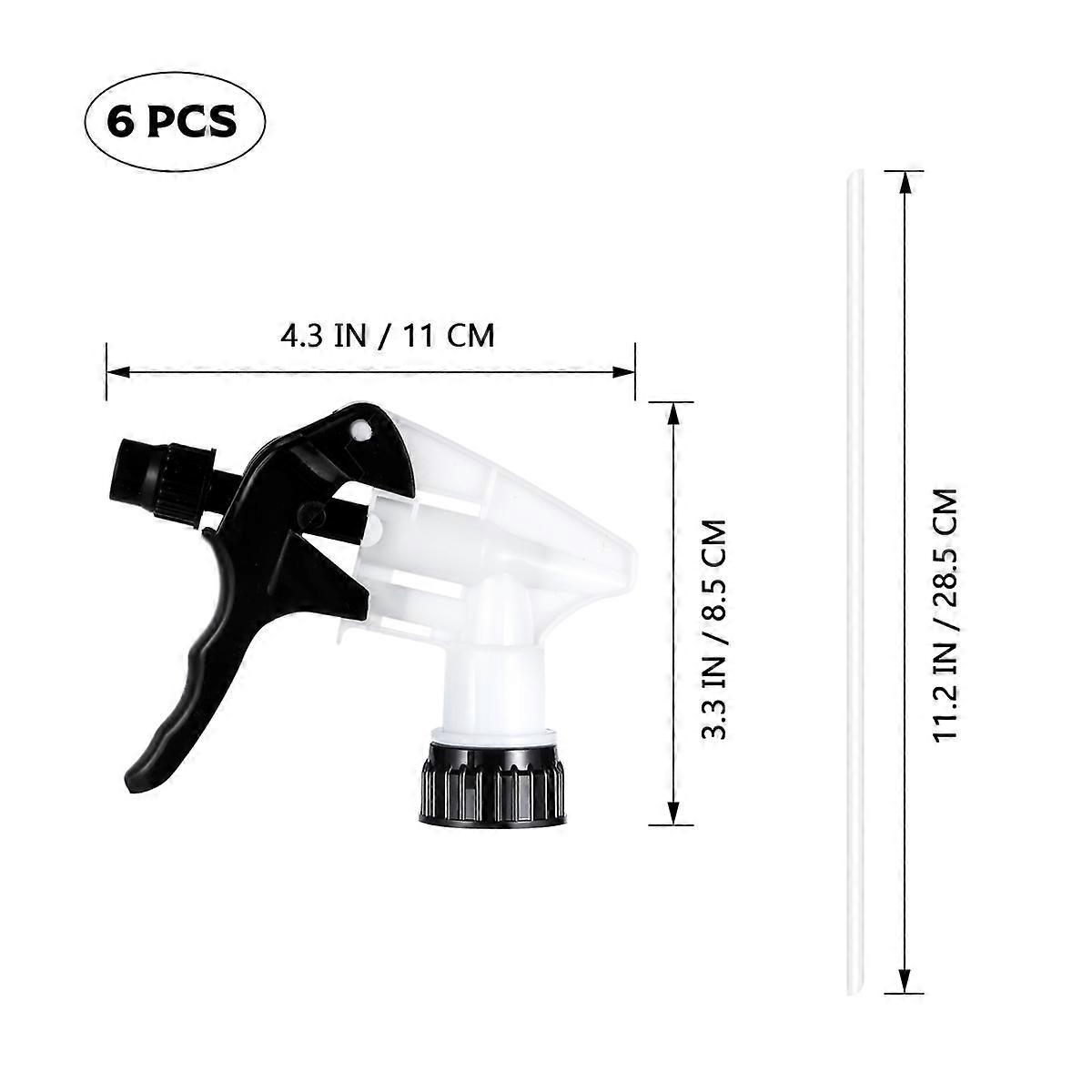 Atomizing Spray Nozzle Iplusmile 6Pcs Plastic Water Bottle Sprayer Home Plants Garden Nozzle Random Color