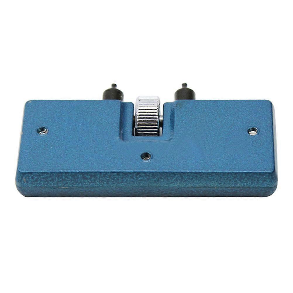 Watchmaker Holder Tool Back Case Opener Metal Blue