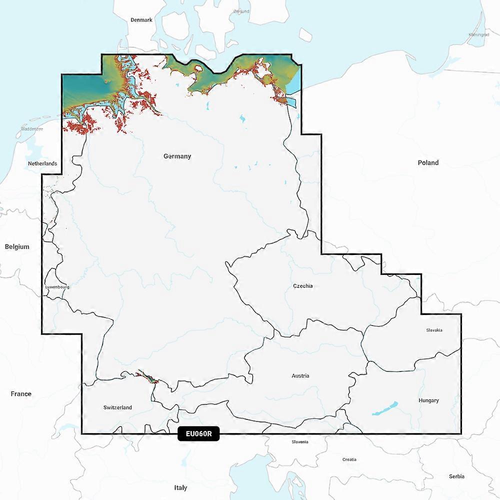 Garmin Navionics Vision+ Chart: Eu060r - Germany Lakes & Rivers