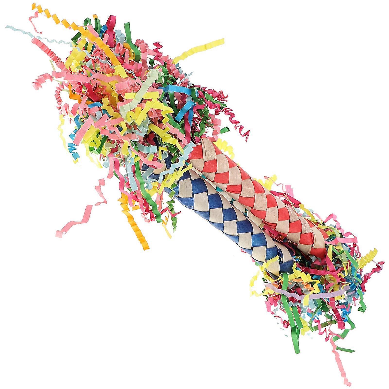 Bird Chew Toy Wood Material for Pets Parrot Chewing 12Pcs Assorted