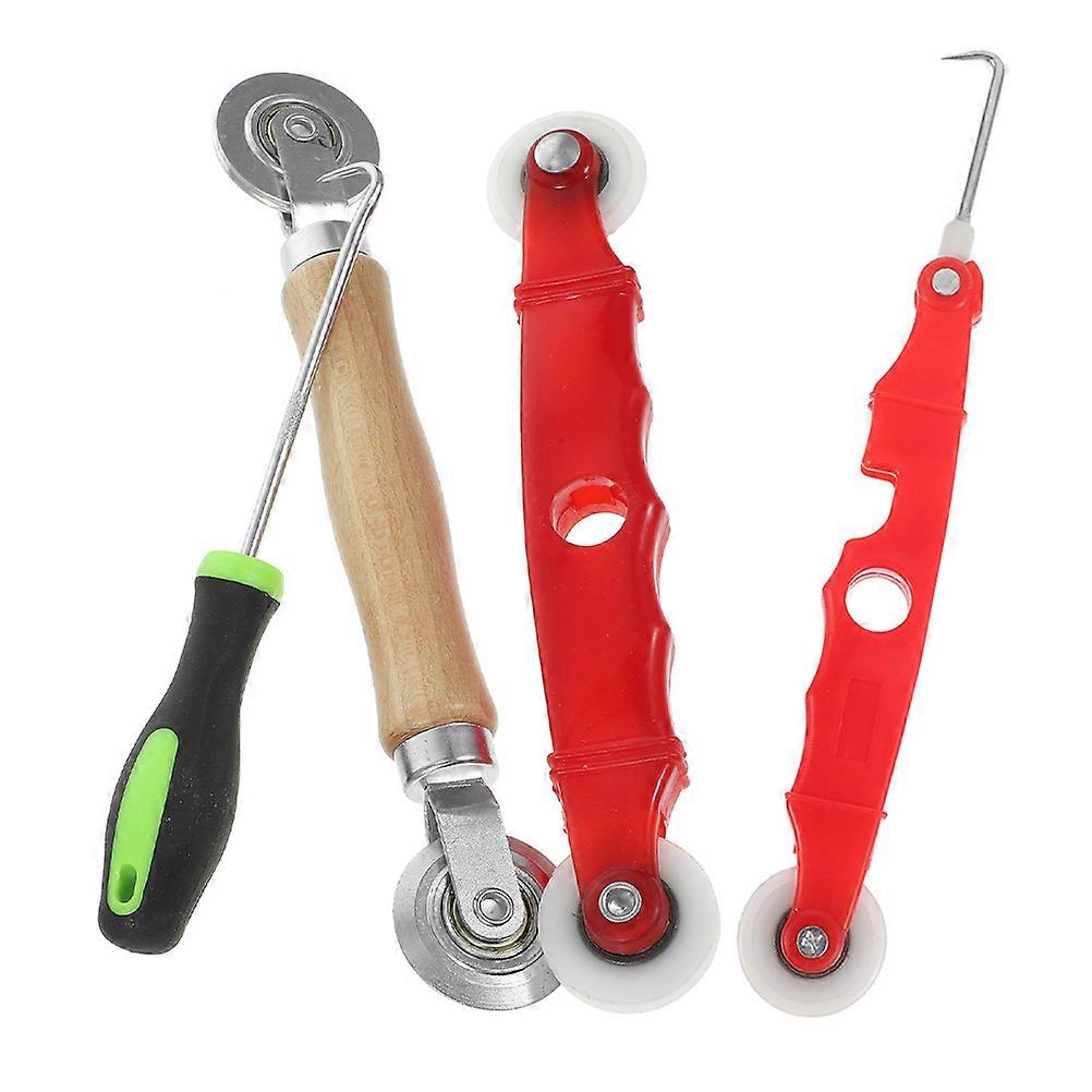 Screen Roller Tool Spline Roller for Window and Door Screen Repair 8Pcs