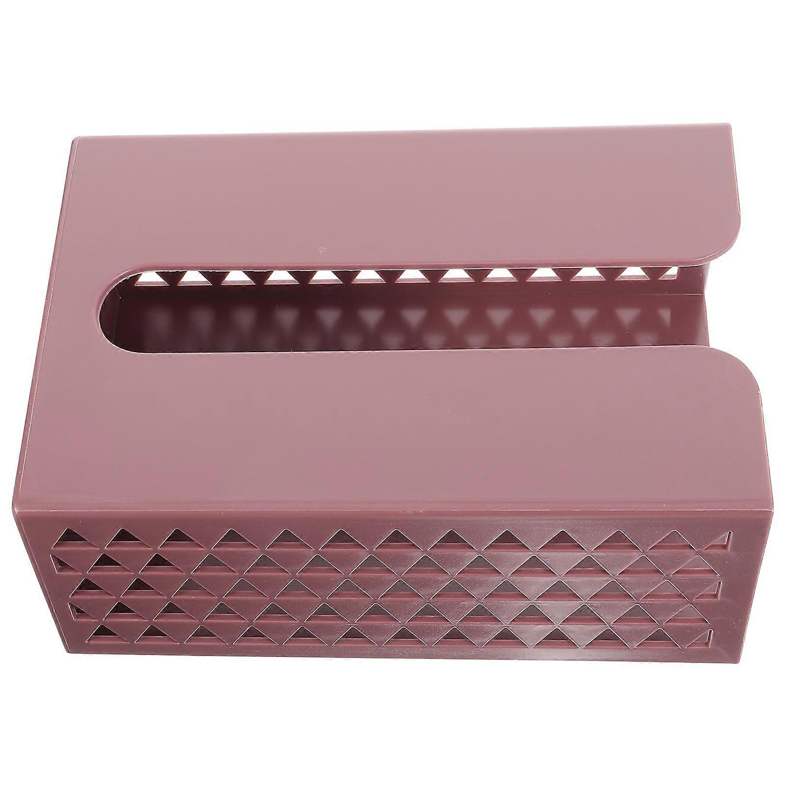 Tissue Storage Box Creative Wall-Mounted Holder for Toilet 3Pcs