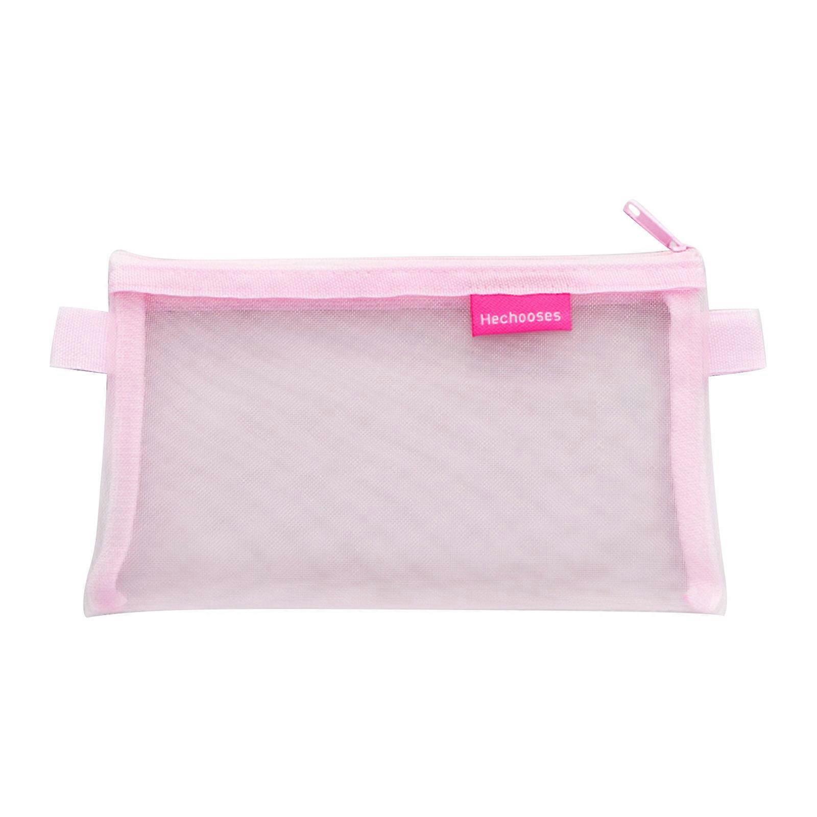 Summer Savings Clearance Deals! Amvlyk Exquisite And Transparent Mesh Pencil Case Storage Bag With Multiple Colors Optional Nylon Mesh