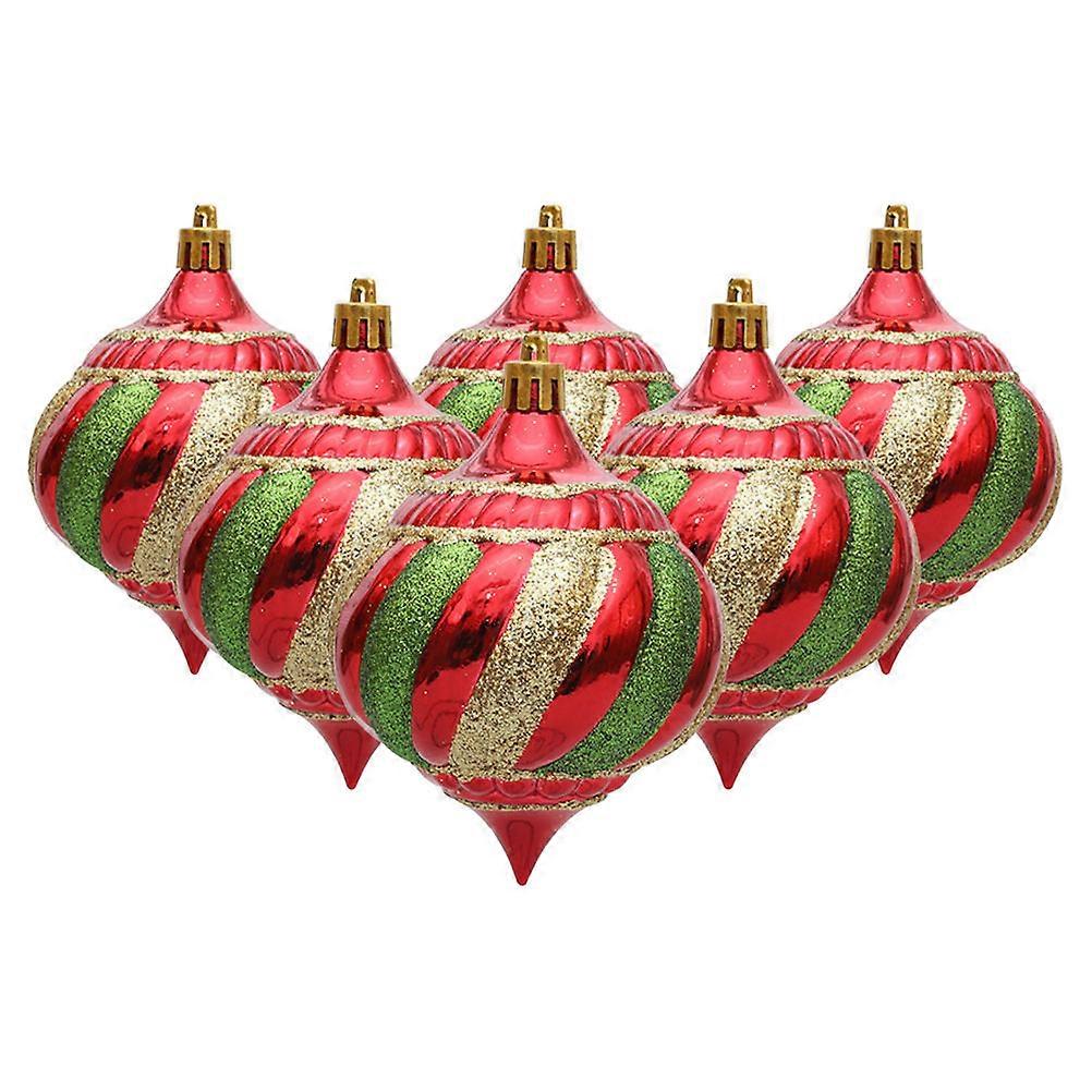 Christmas Decorative Balls for Decor 18Pcs Multi Plastic Hanging Ornaments