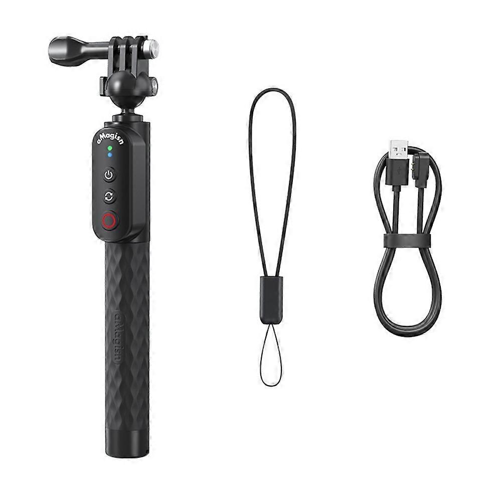 AMAGISN Extendable Monopod Remote Control Waterproof Selfie Stick for Gopro Hero 8 9 10 11 12 13 for Insta360 X4 X3 Ace B