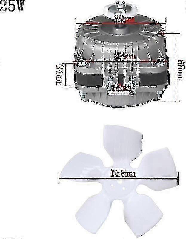 220V ファンモーター 40W 60W 、換気済み冷蔵庫冷凍庫用 コールドキャブ