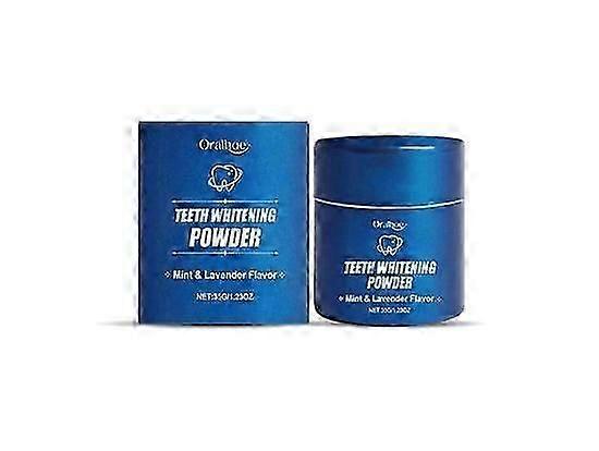 مسحوق تبييض معجون الأسنان السحري ، مسحوق تبييض الأسنان السحري ، يزيل البقع ، بدون حساسية ، مسحوق أسنان بنكهة النعناع