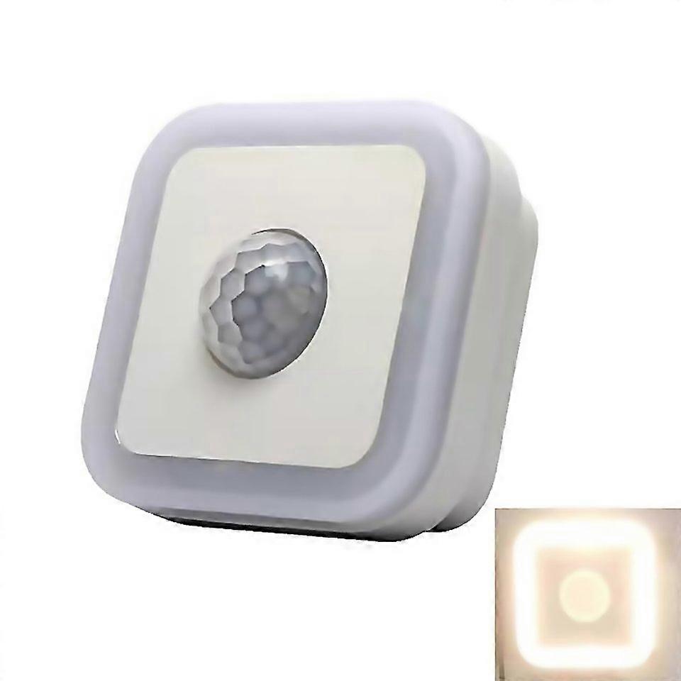 For Home Led Human Auto Sensor Night Light Plugin Wiringfree Staircase Corridor Aisle Light Us Plug