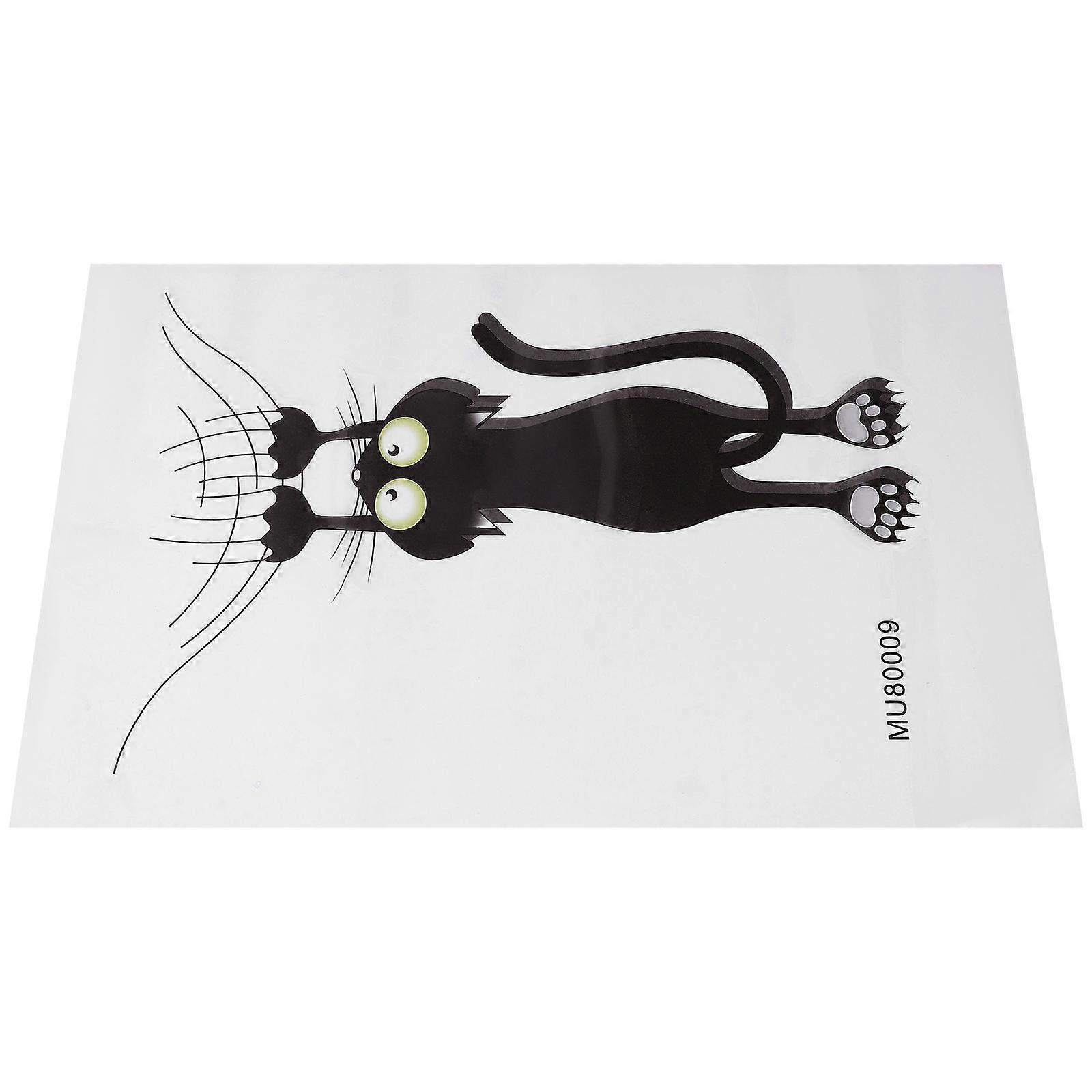 PVC Car Sticker Cat Climbing Decals for Car Decor 2Pcs Pack