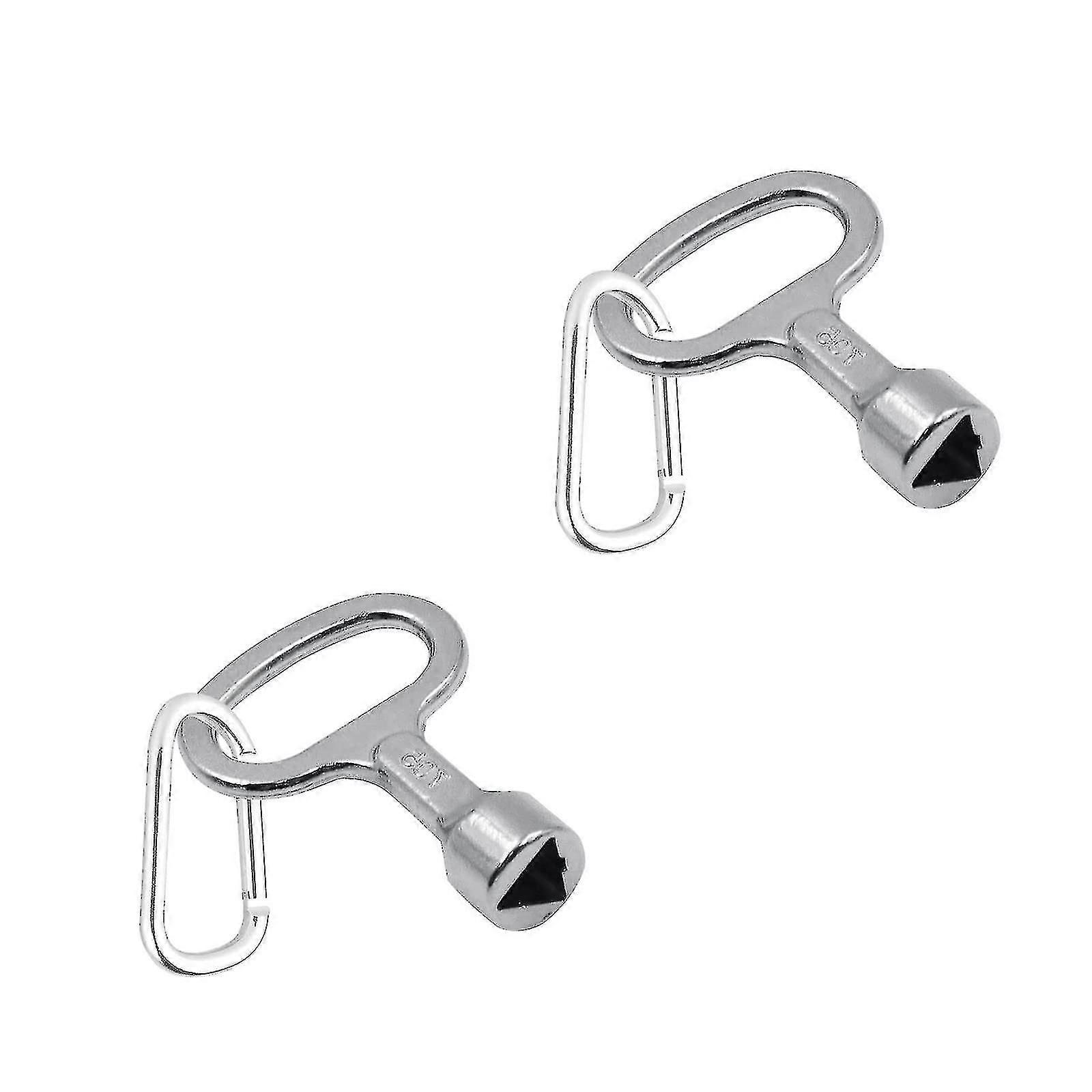 Triangle Key Triangle Keys 2 Piece Metal Triangle Key Gas Meter Keys Triangle Gas Meter Key Metal Triangle Gas Meter Key