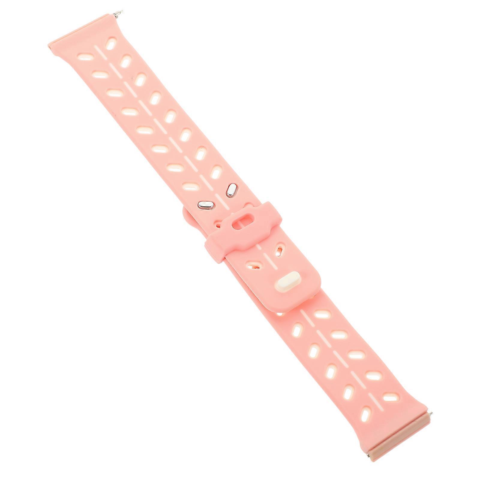 Replacement Wristband for Smart Watch Silicone Two Colors Leaves Style