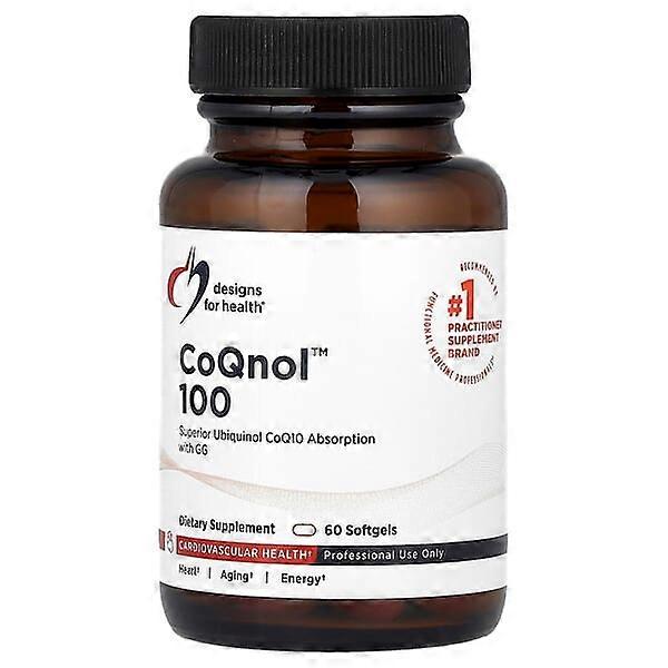 Designs For Health, CoQnolÃ¢ÂÂ¢ 100, 60 Softgels