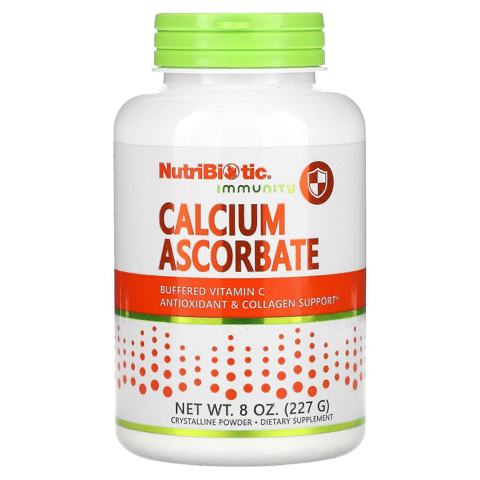NutriBiotic, immuniteetti, kalsiumaskorbaatti, 227 g