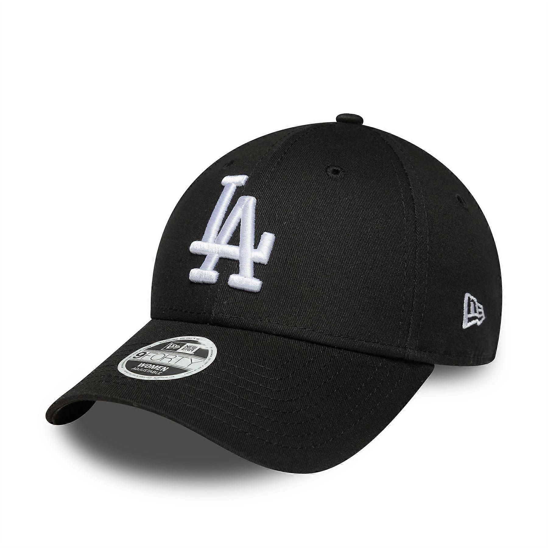 LA Dodgers Womens League Essential  9Forty Adjustable Cap Black