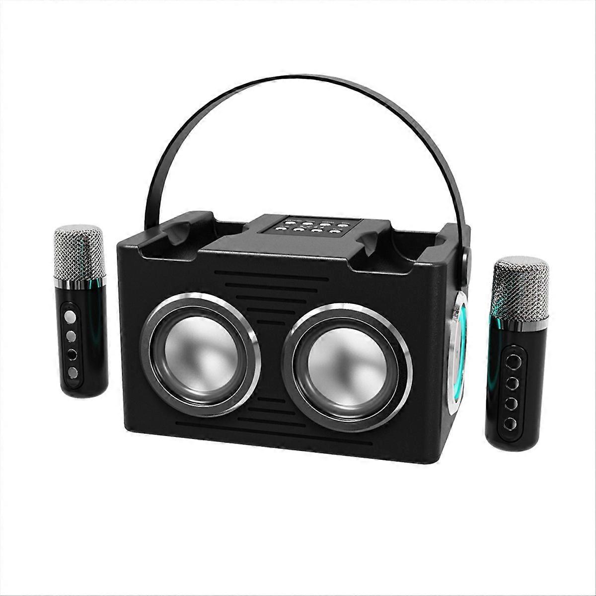 Bluetooth Karaoke Speaker with High-Power Bass, for Home Parties