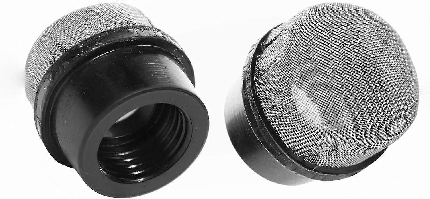 2-Pack 190106Z Air Bleeder Screen Cap - Stainless Steel Screen Filter Cap