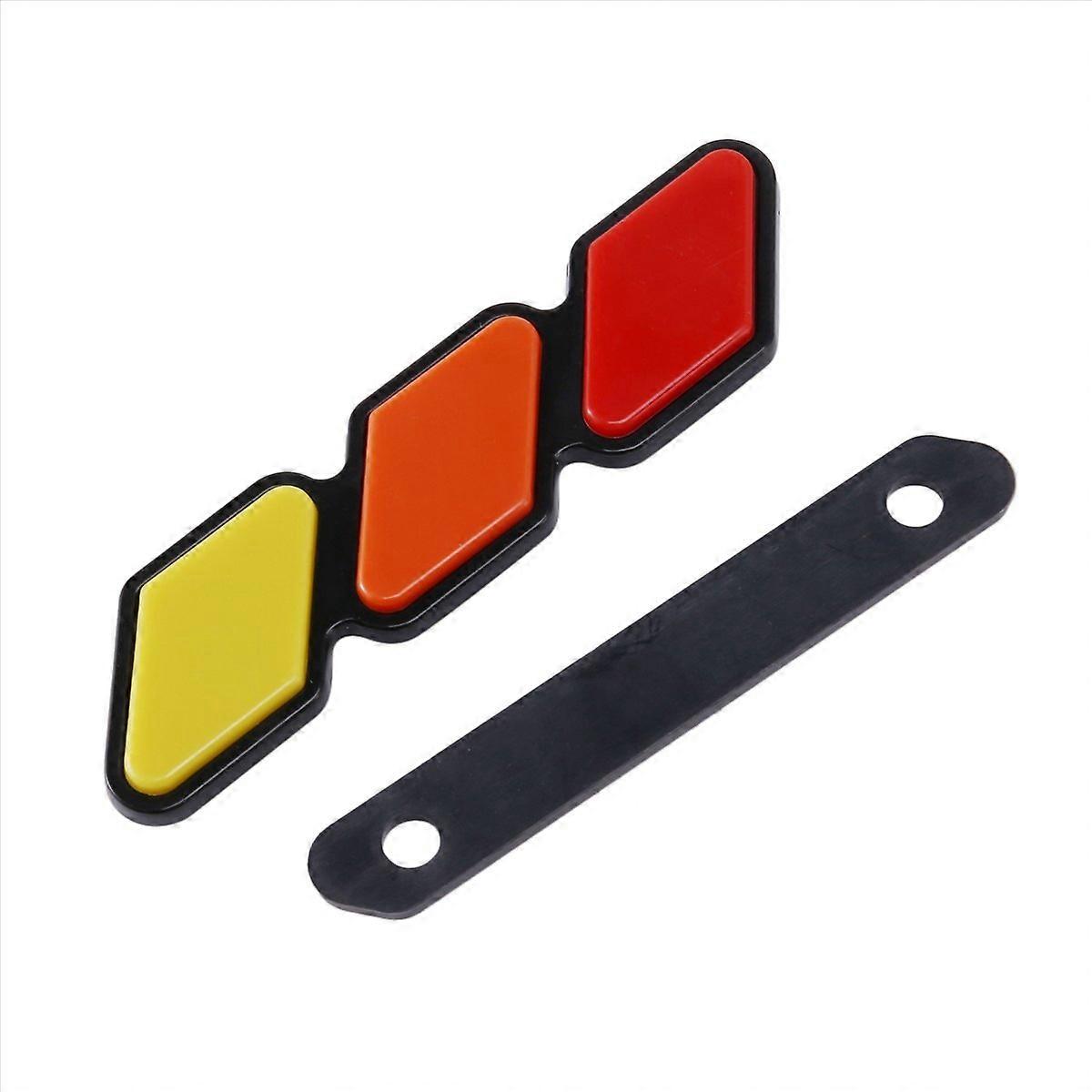 Tri-Color Front Grille Badge Emblem for 4Runner