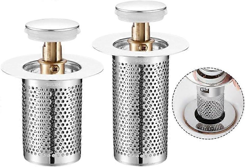 Bathroom And Kitchen Floor Drain With Stainless Steel Anti Filter Rust Resistant And Odor Preventing Removable Filter