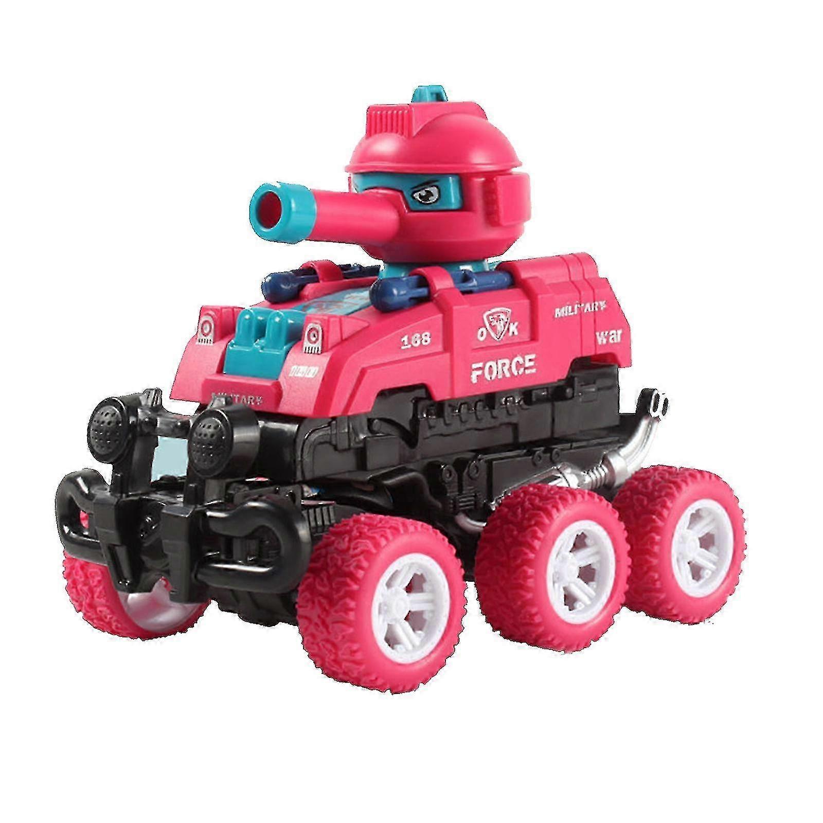 Collision Deformation Launch Tank Car Six-wheel Inertial Off Road Vehicle T 25-26s