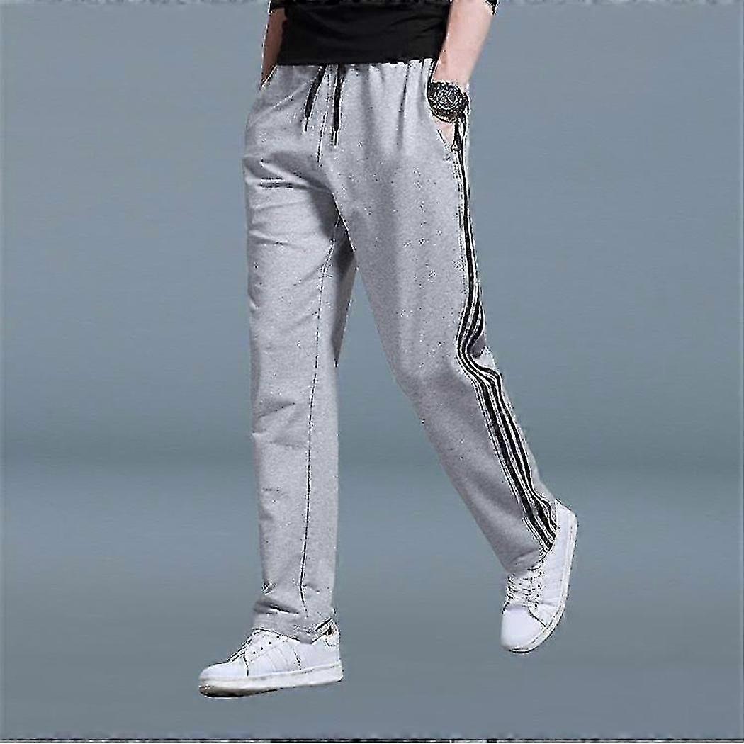 Pantalon de survêtement ample pour homme, compatible avec un style décontracté, pantalon droit long