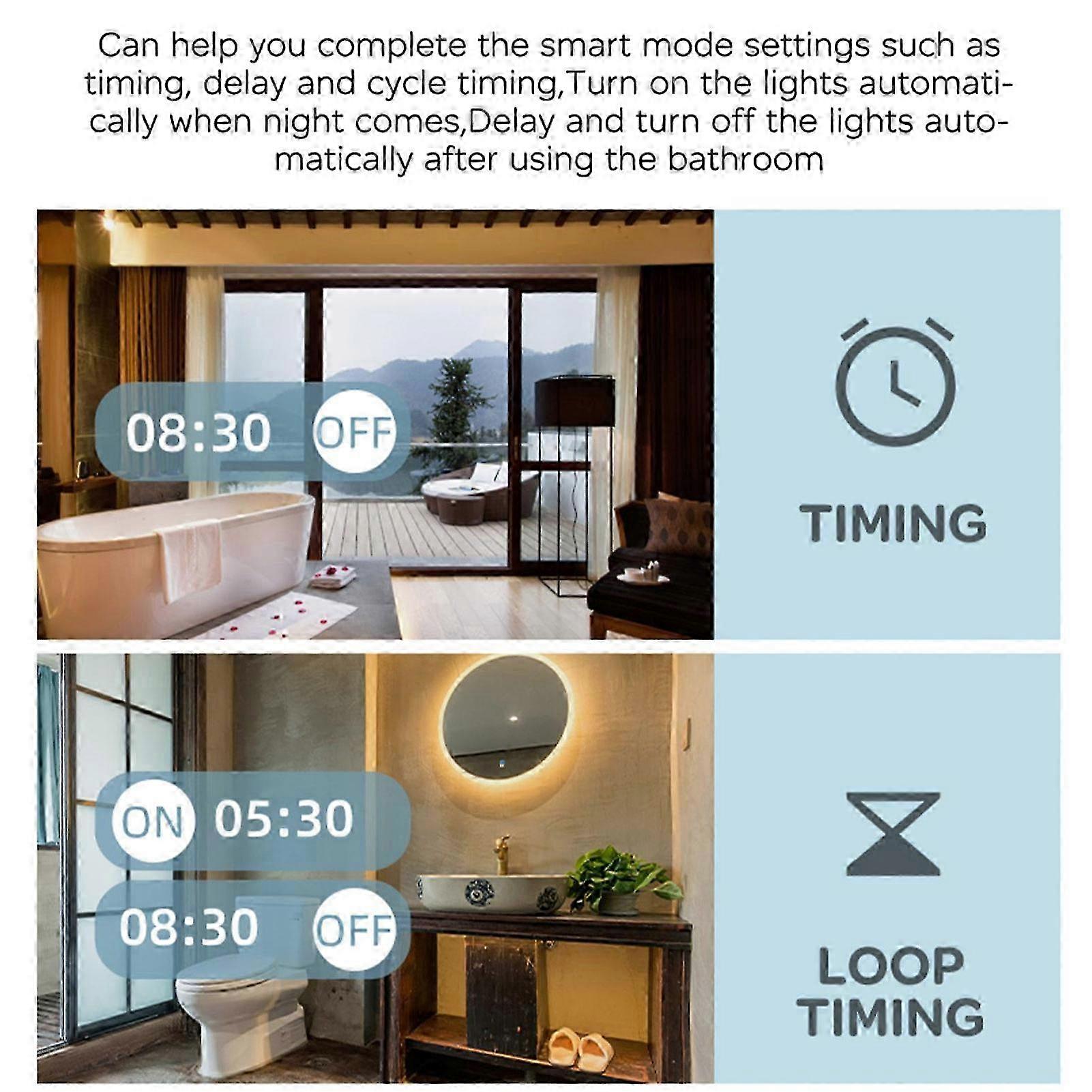 Smart WiFi Switch with Metering & Timer - APP Voice Control for AC230V 163A DIN Rail
