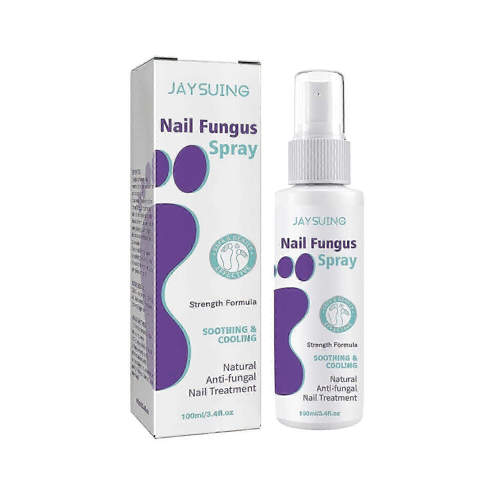Gray Nail Care Spray for Ingrown Nails & Yellowing