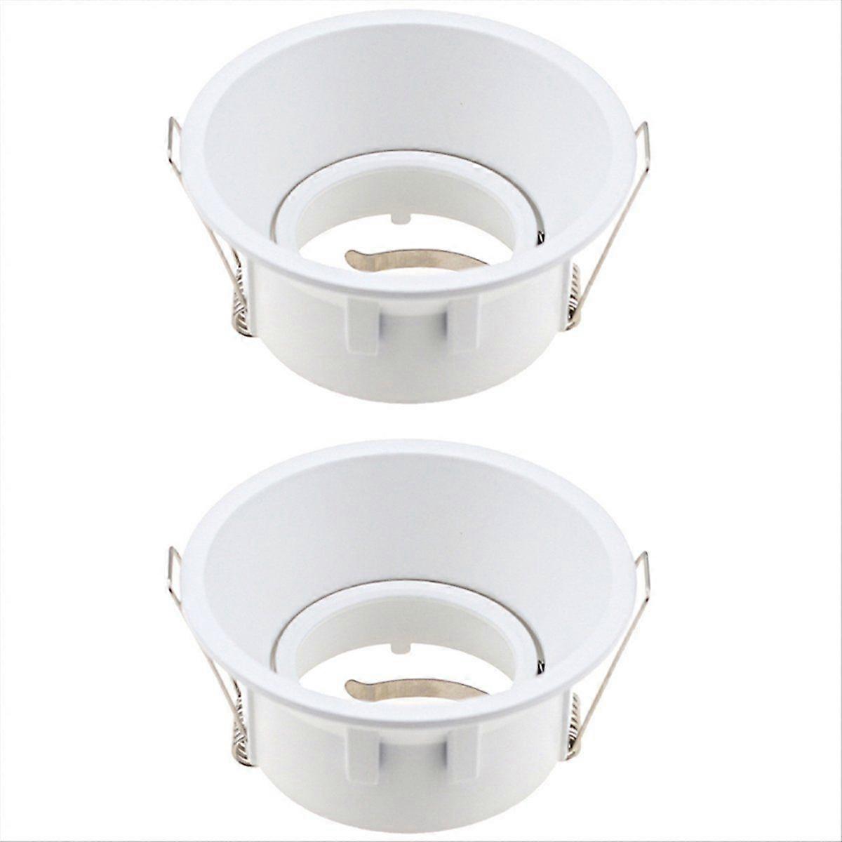 LED Ceiling Light Fixtures Round Square Recessed MR16 GU10 Fixture White Adjustable LED Ceiling Spo