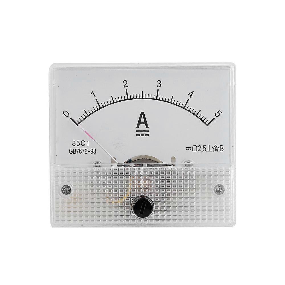 DC 0-5A DC Analog 85C1 Current Voltmeter Voltage 2.5 Accuracy Voltage Analog Voltmeter Panel