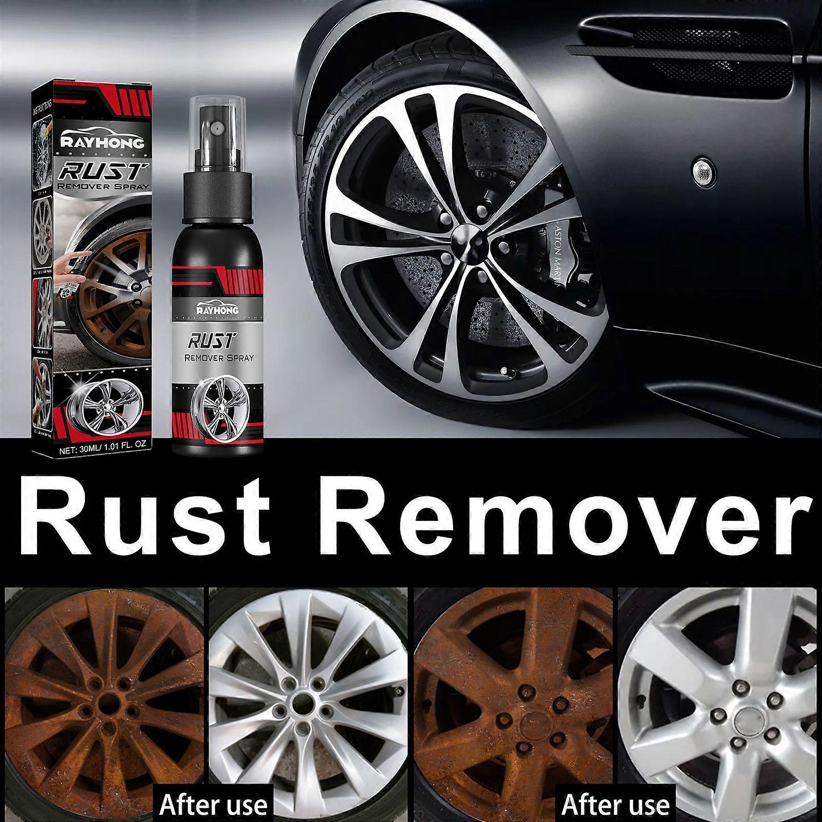 30/100ML Powerful Rust Cleaner Spray Multi-Purpose Super Rust Remover Agents Car Accessories