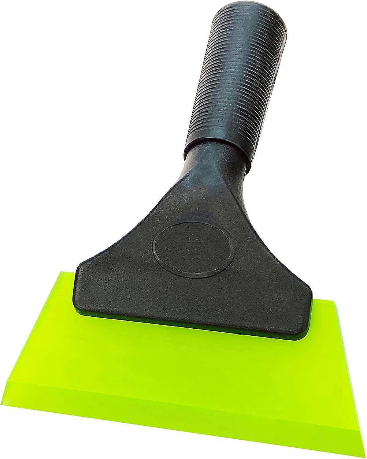 Water Squeegee Wiper Car Rubber Scraper Snow Ice Deicer Scraper Windshield Scraper Remover Beef Tendon Car Dryer with Replacement Flexible Squeegee Le