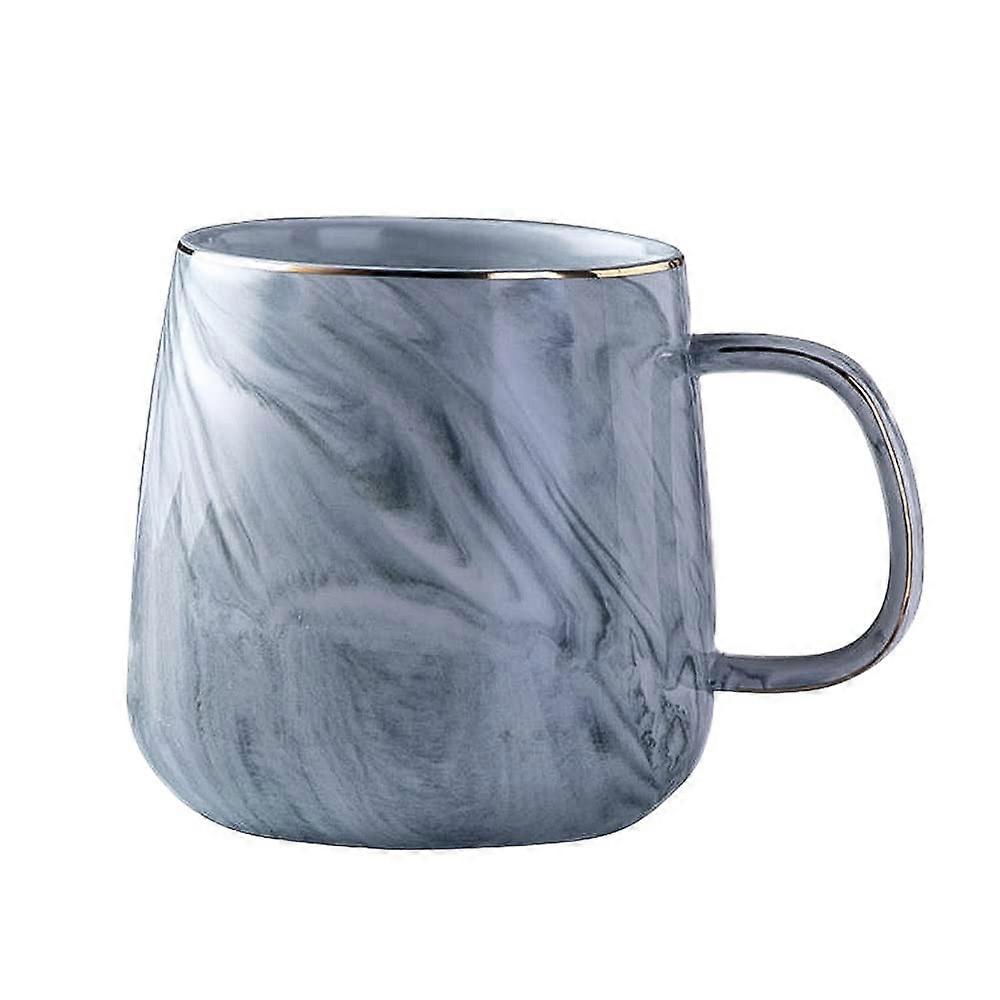 Ceramic Coffee Mug with Handle for Milk Tea Breakfast, Wedding and Couple Gift