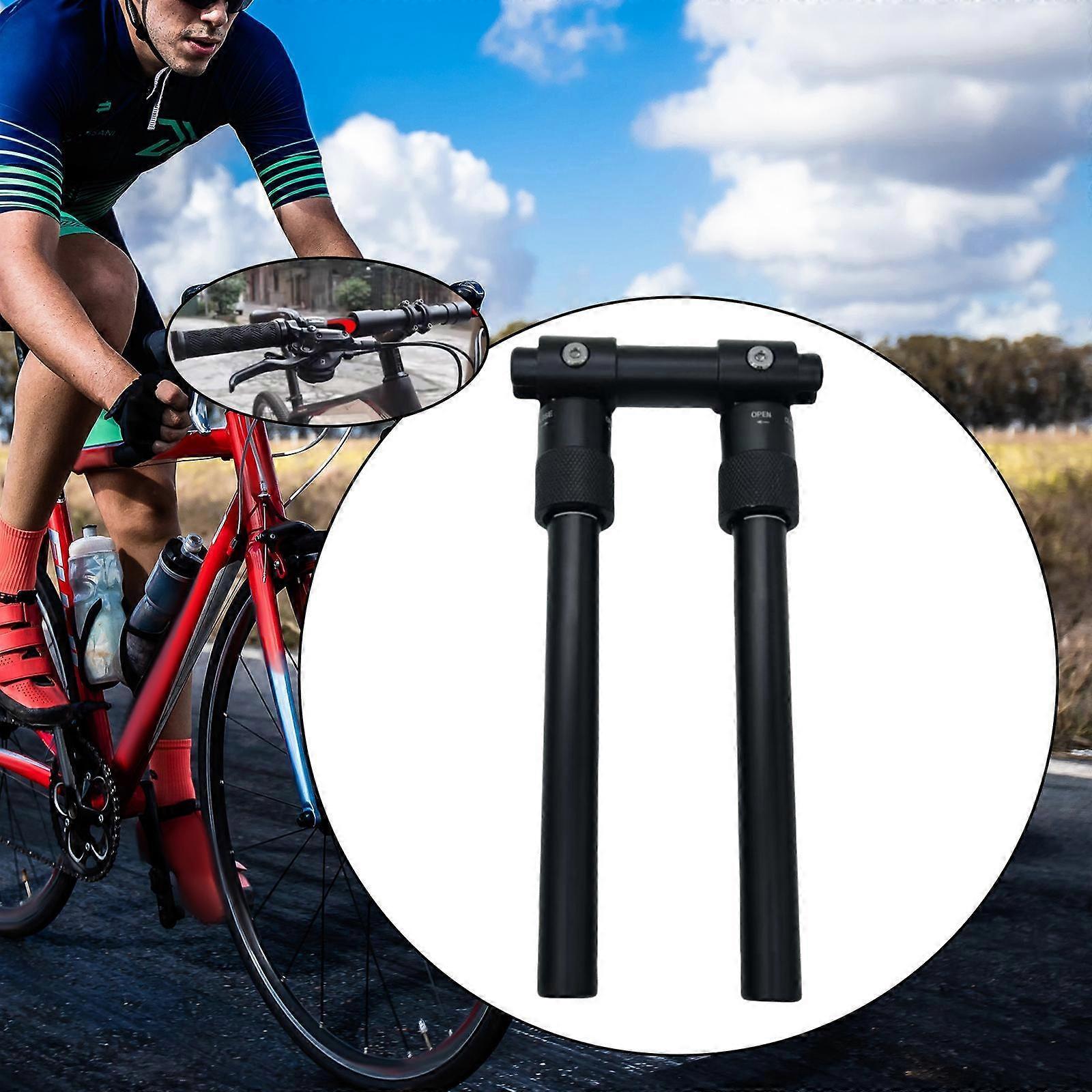Handlebar Aluminum Alloy Foldable Quick Release Component Replacement High Performance Lightweight